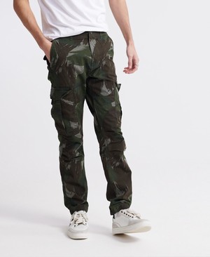 Superdry Parachute Cargo Férfi Nadrág Olivazöld/Camo | QYXSP3795